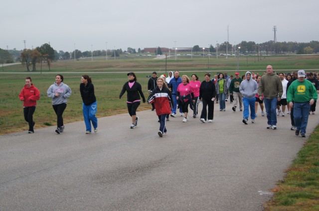 Army civilian workforce runs, walks for health