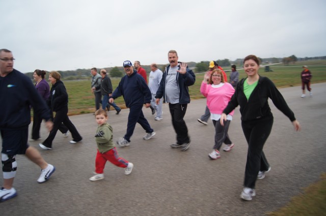 Army civilian workforce runs, walks for health
