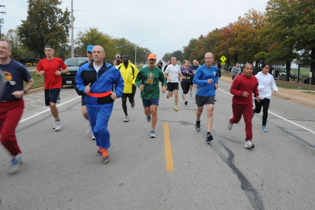 Army civilian workforce runs, walks for health