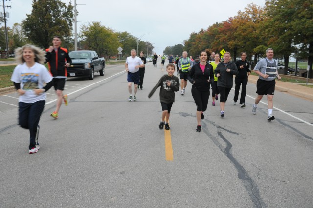 Army civilian workforce runs, walks for health