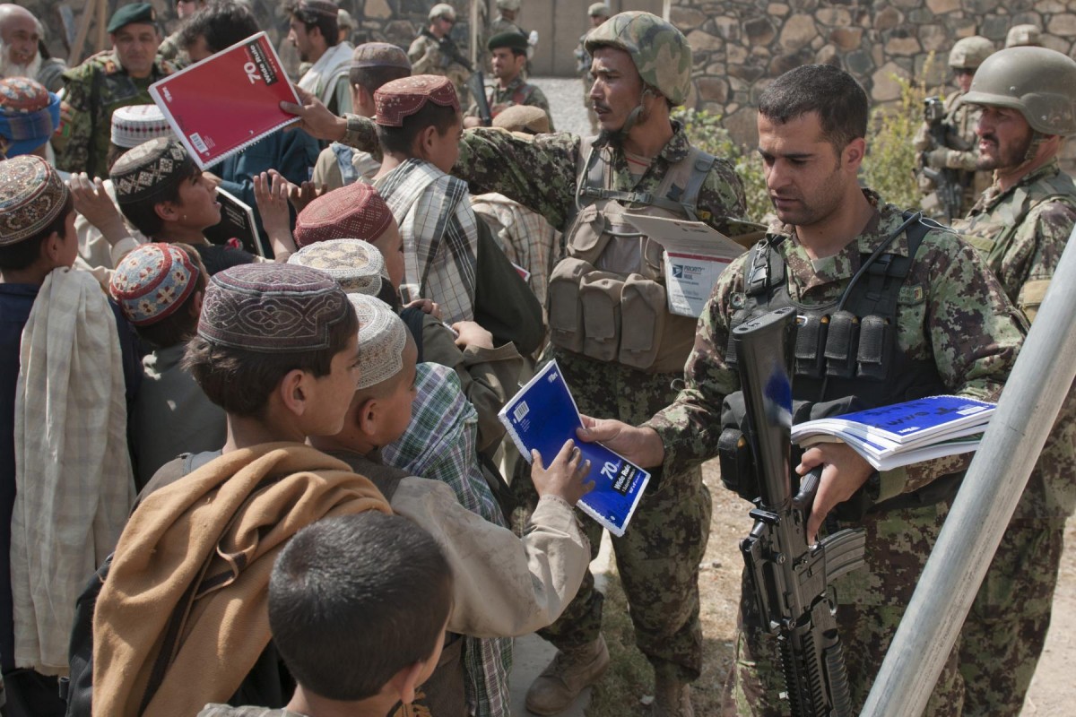 Afghan Soldiers Help Build Strong Pillars For Future | Article | The ...