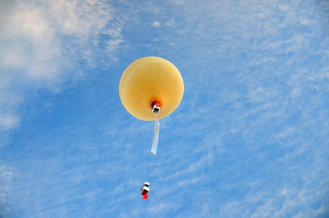 SkySat Balloon and Payload Launch Impress Army Officials