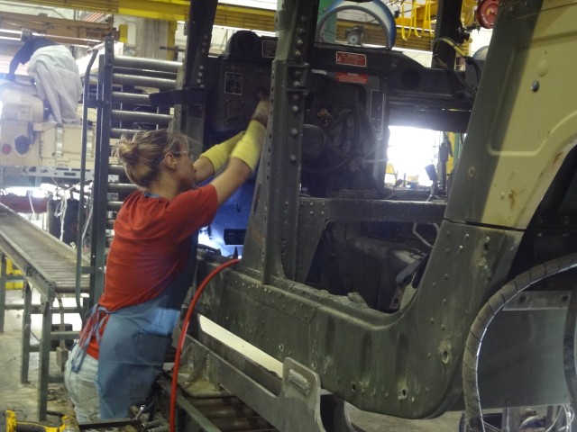 Red River HMMWV production facility