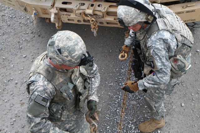 Currahees complete EFIII convoy live-fire exercises
