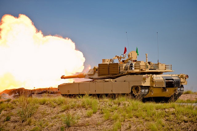 M1A2 Abrams main battle tank at Fort Benning, Ga.