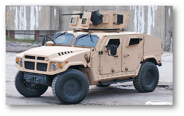 AM Gen BRV-O Vehicle for JLTV EMD Phase
