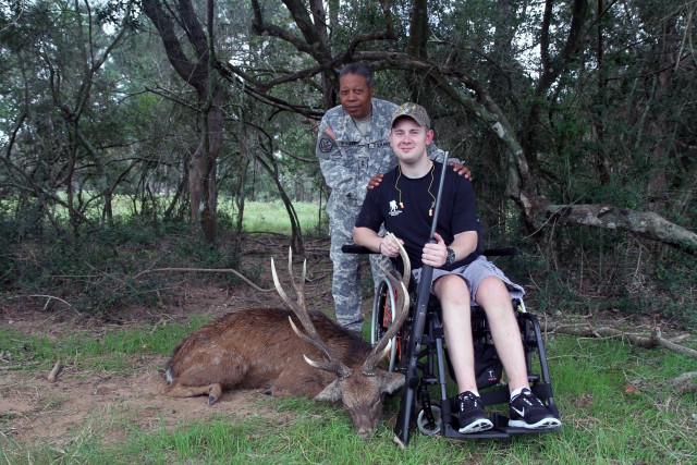 Wounded warrior hunt