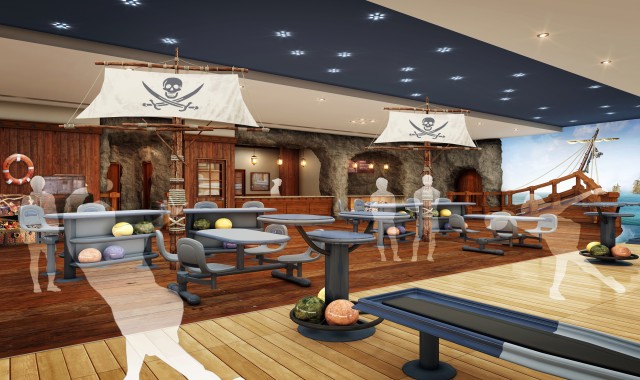 Casey lanes get major renovation; Pirate-themed interior aims at shipshape fun for community