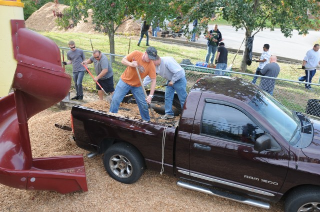 Helping hands have many hands helping