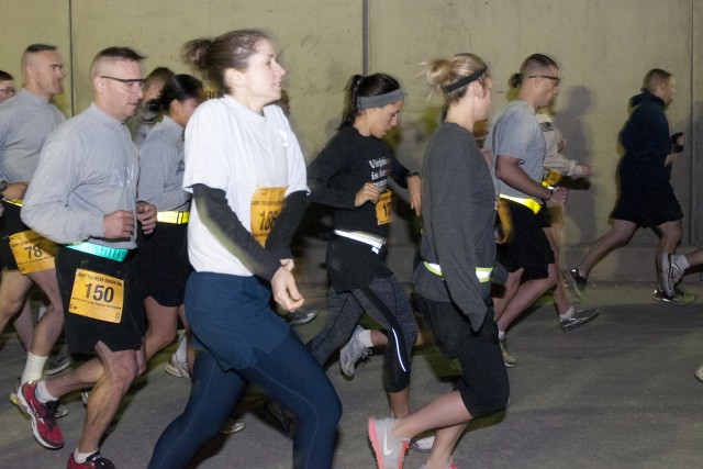 Army 10 Miler Shadow Run in Afghanistan