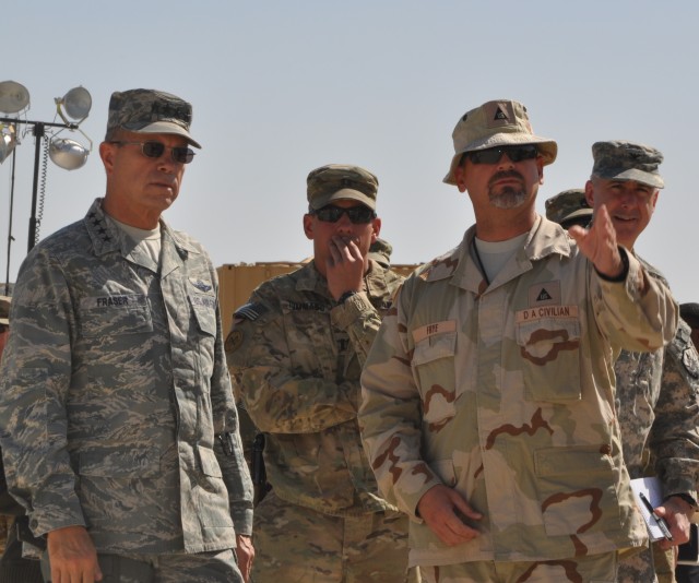 TRANSCOM commander sees AFSBn-Kandahar RPAT process | Article | The ...