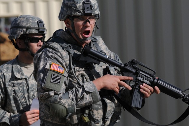 Sgt. 1st Class Aaron Beckman, Army NCO of the Year 2009