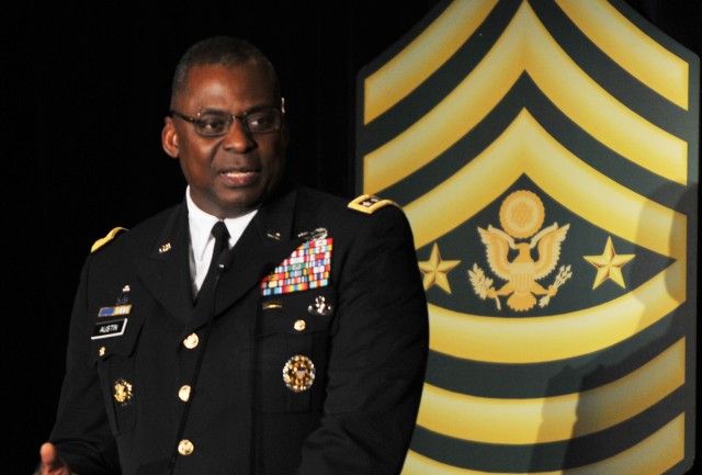 Vice Chief of the Army Gen. Lloyd J. Austin III at 2012 AUSA SMA Luncheon