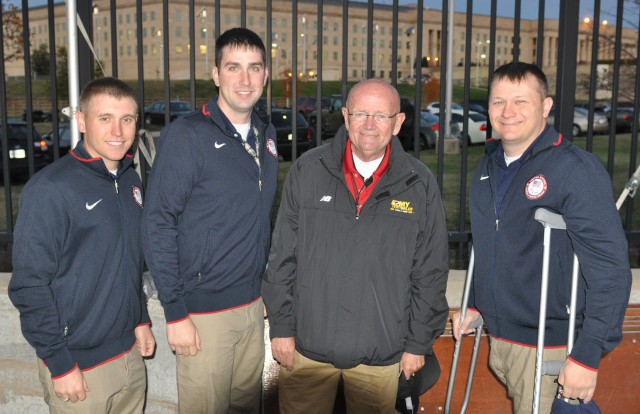 USAMU Olympians hailed in nation's capital