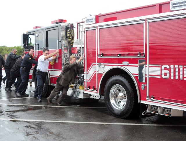 Presidio Fire Department houses new engine