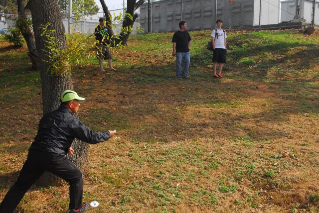 Camp Humphreys hosts disc golf tournament