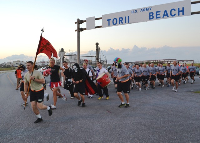 Soldiers in Japan celebrate Red Ribbon Week