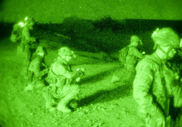 Under the cover of darkness