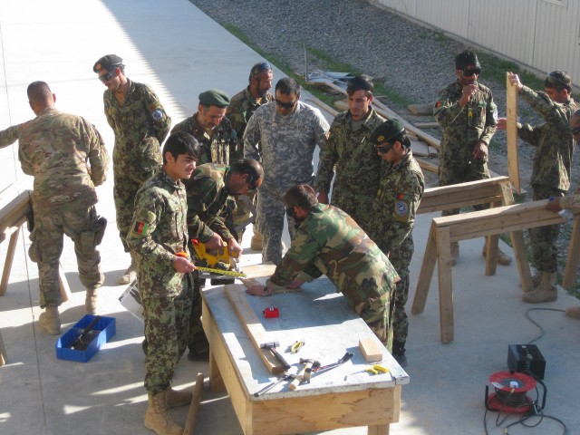 Experiential learning program prepares Afghans for facilities operations, maintenance