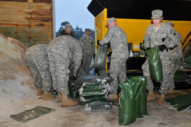 National Guard assists governors of states in Sandy's path