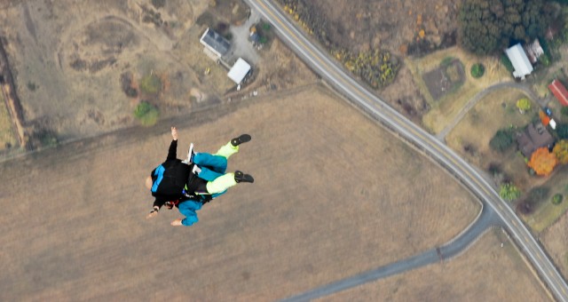 Barbecue and...parachutes?