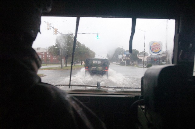 More than 7,400 National Guard members responding to Hurricane Sandy