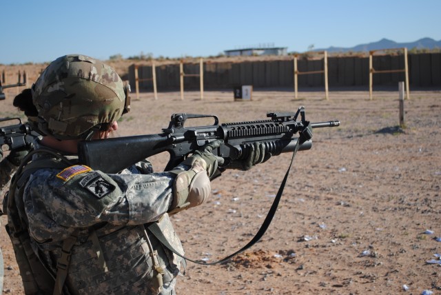 5th AR trains Joint Warfighters in non-lethal munitions at McGregor Base Camp, N.M.