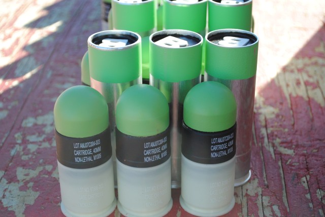 5th AR trains Joint Warfighters in non-lethal munitions at McGregor Base Camp, N.M.