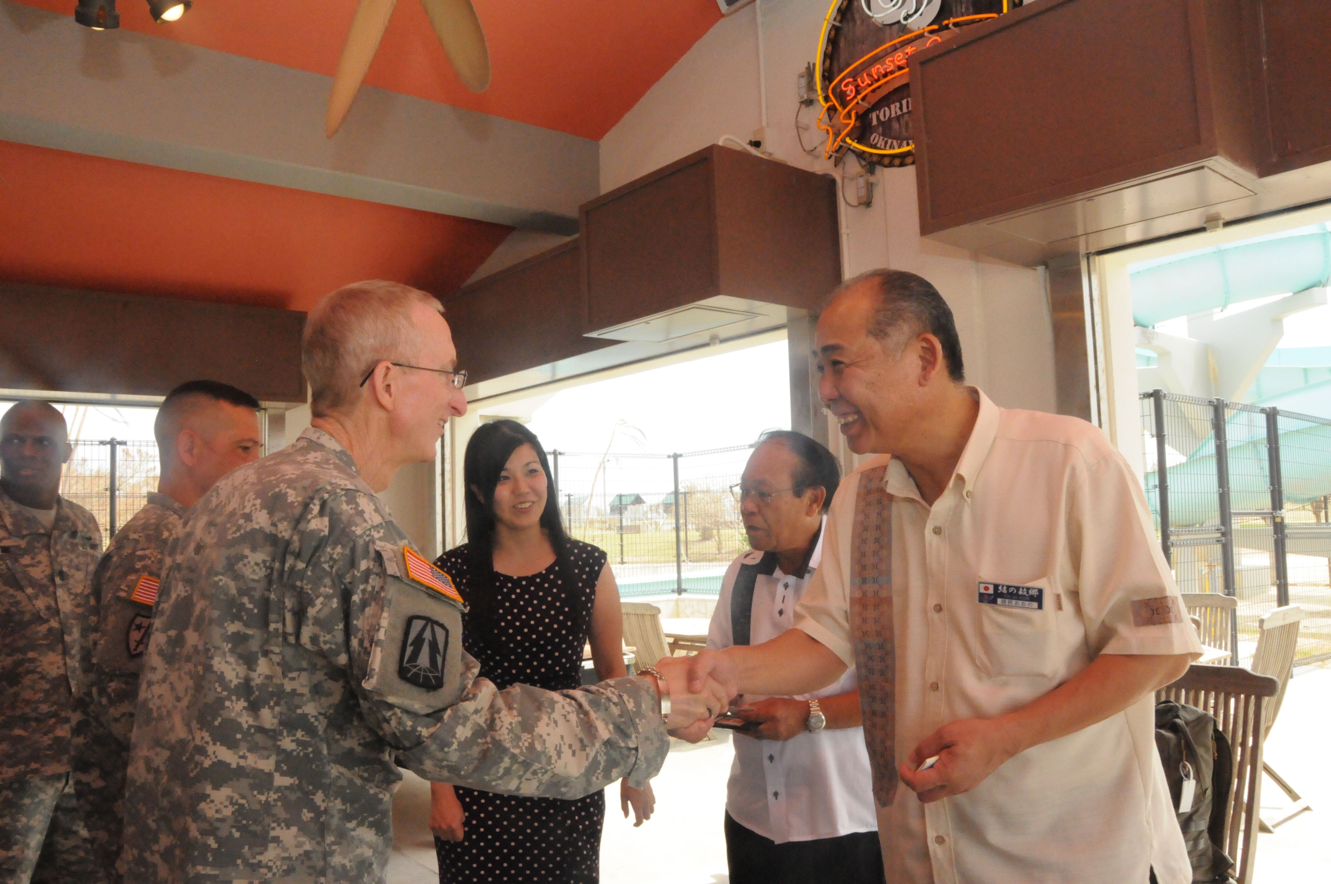 58th Signal Battalion colors cased, 333rd, 349th Signal Companies 