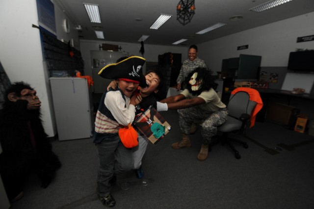 35th CSSB holds Halloween event for local children