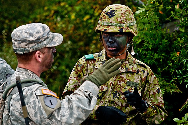 Sandy felt by Soldier in Japan