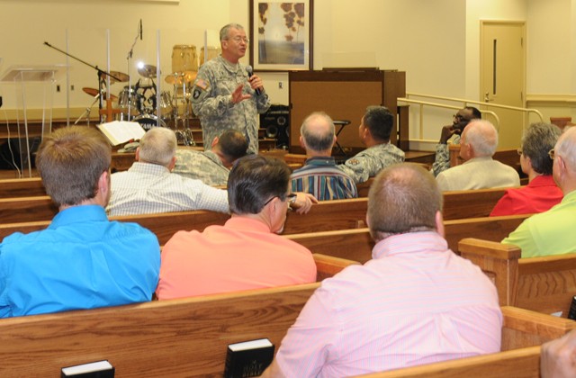 Event helps local clergy understand military Family issues