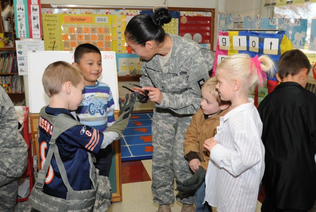 On Halloween, Kindergarten Class Learns About Soldiers, Not Ghosts and Goblins