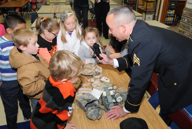 On Halloween, Kindergarten Class Learns About Soldiers, Not Ghosts and Goblins