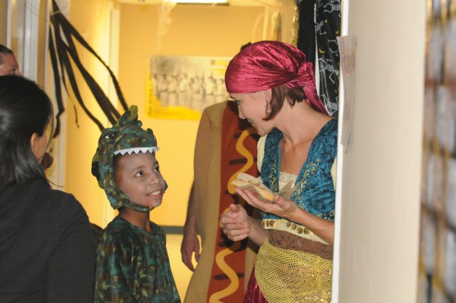 5th AR Families enjoy Halloween Spooktacular