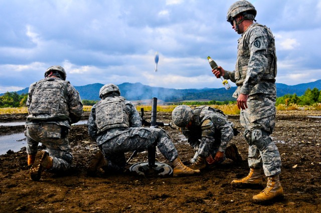 Soldiers, Defense Force Members have a blast during Orient Shield