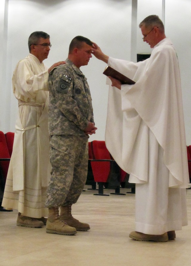 1st Lt. Blacks conversion at Camp Arifjan