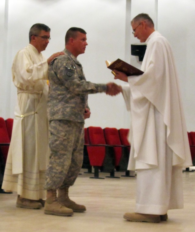 1st Lt. Black Congratulated