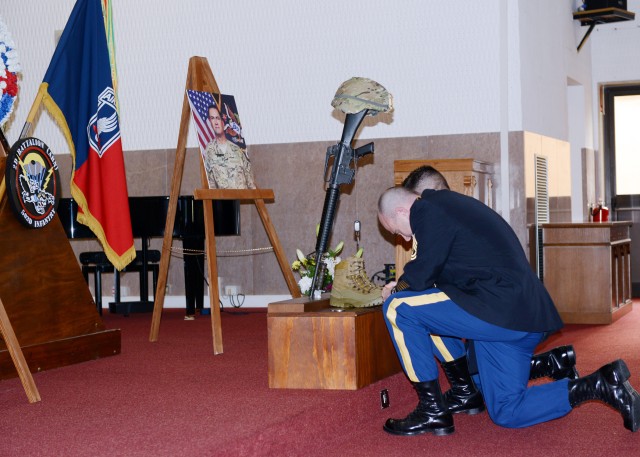 Memorial ceremony, Nov. 1, 2012, Vicenza, Italy