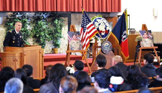 Memorial ceremony, Nov. 1, 2012, Vicenza, Italy