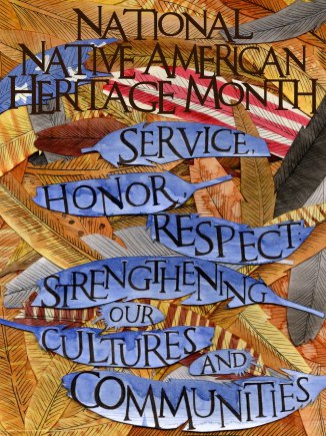 2011 National Native American Heritage Month poster