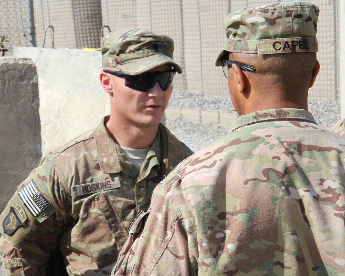 ISAF CSM Capel Recognizes 7 Rakkasans During Visit to FOB Salerno ...