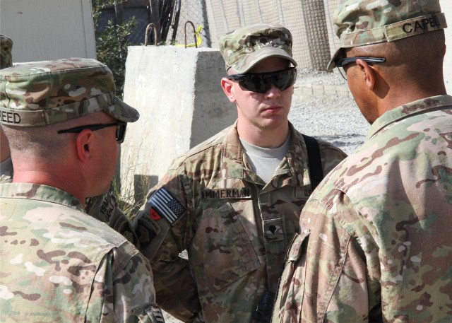 ISAF CSM Capel Recognizes 7 Rakkasans During Visit to FOB Salerno ...