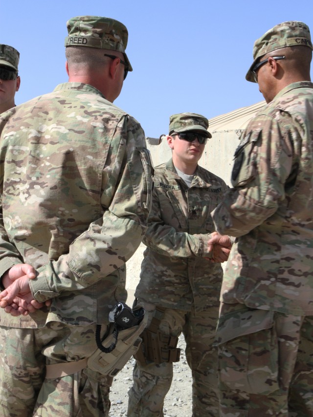 ISAF CSM Capel Recognizes 7 Rakkasans During Visit to FOB Salerno ...