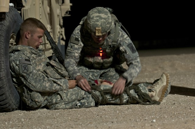 A Test of Mind and Body: Soldiers Become Expert Infantryman in Northern Kuwait