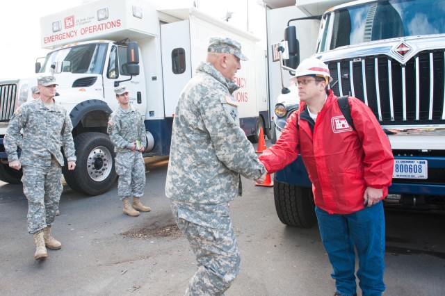 Army Chief of Staff Tours Damage-Stricken New York City and New Jersey, Thanks Responders