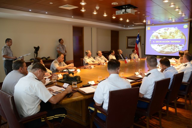 Army-to-Army Staff Talks under way in Chile