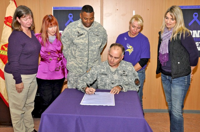 Taking aim at abuse: Community rallies to prevent domestic violence