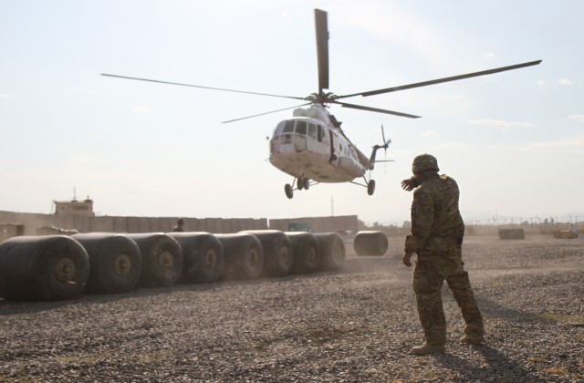 Rakkasans Conduct Sling Load Operations