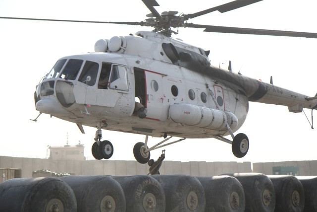 Rakkasans Conduct Sling Load Operations